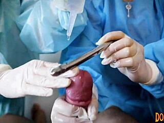 Dominafire And Mizzired's Femdom Strapon Anal Compilation On Guys