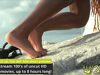 omg my feet crave rubbing that giant hot rock on the beach!