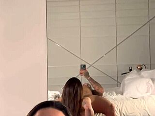 Luiza Marcato delivers hot morning deepthroat face fuck handjob big ass Brazilian pornstar