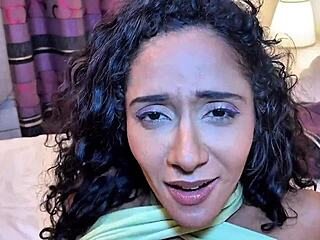 roommate spied me then fucked like a whore in sheer red