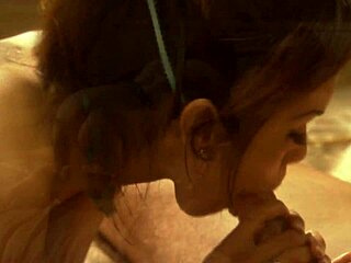 Licking Tight Shaved 18+ Pussy in Fishnets and Heels