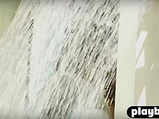 Stunning Ebony MILF Briana Ashley Strips Lingerie Big Naturals