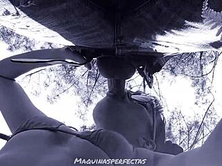 wanna see bluee deepthroat that big cock outdoors?