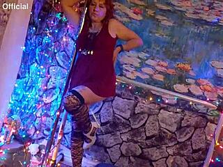 hotwife steffi july dances huge pussy lips lingerie solo promo