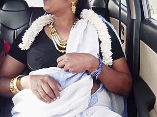Beautiful Indian car sex with dirty talk