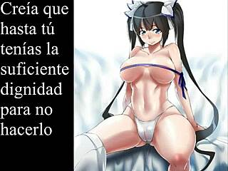 Hestia gives hot joi instructions in espanol for you