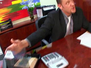 Busty Teen Secretary Fucks And Sucks Boss Big Cock Office HD