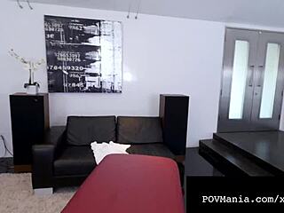 silvia saige's intense pov facefucking with deepthroat and cumshot