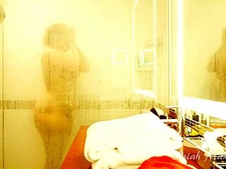 cheating bbc shower fuck gets intense and wet