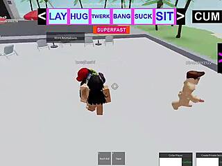 two random guys gangbang me hard in roblox