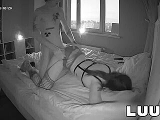 Young Couple Teases Cash Intimacy Exhibition