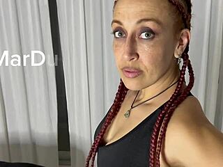 damn, this big ass latina brunette begs for monster cock doggystyle milking