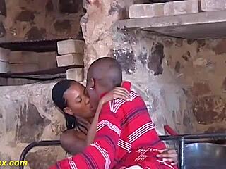 Skinny Hairy African Teen 18+ Fucked Rough Doggy Extreme