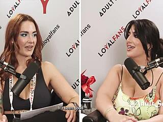 siri dahl codi vore show off huge tits in steamy interview 🍒🔥😍