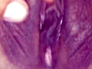 Pretty shaved teen babe moans rough to creampie orgasm