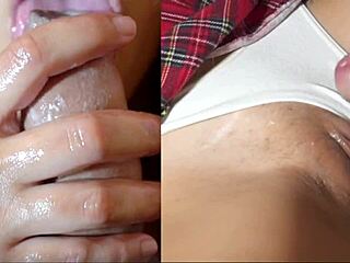 Monster Cock Pounds Tight Pussy Close Up