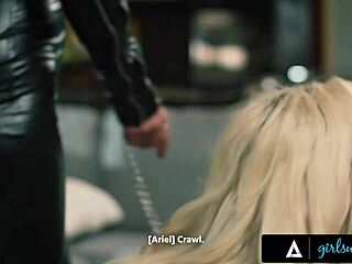Ariel X Leashes Lexi Lore Boss BDSM Spanking