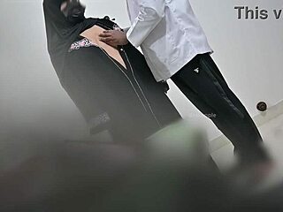 Doctor Pounds Hijab Patient Doggy Style Hard