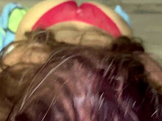 Horny latina big ass student sucks teacher's monster cock to pass class