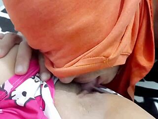 mature ebony milf sends porn vid to stepson for real pov pussy licking