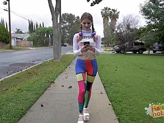 Cock Crammed Alice March Gags Deepthroat Sloppy Face Fuck Choking