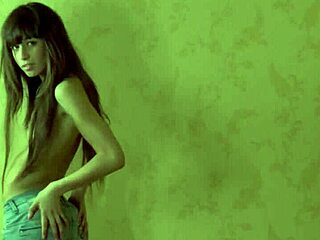 Hot Teen Girlfriend Teases In Tight Jeans Seductively Solo