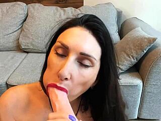 Hot Milf Shakes Orgasm Dildo Then Facial Cumshot