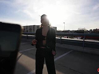 Fit Italian Lola Danger cast for sloppy deepthroat pounding