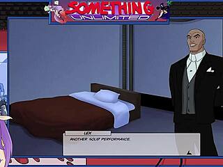 Blonde Redhead Bodybuilder Tits Tease In Unlimited Muscle Game