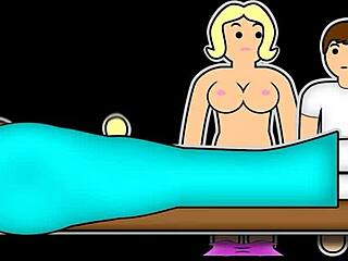 Lola Pearl corners me for taboo kitchen lingerie seduction