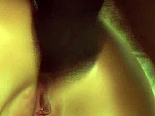 fucking blonde milf's shaved pussy doggystyle with big cock!