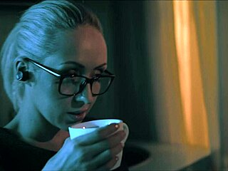 Sexy milf Christina Shine fingers big ass in lingerie fantasy