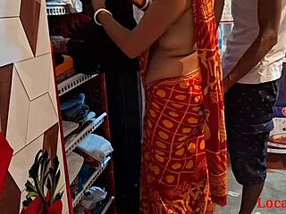 beautiful indian wife takes rough doggystyle pounding in hardcore webcam chudai