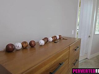 Step Brother Catches Naked Yoga Deepthroat Doggystyle!