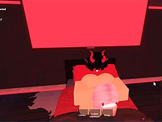 Futanari with monster cock and big tits fucks big ass slut doggystyle hard