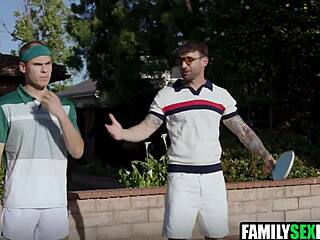 pickleball turns into wild old young group pounding orgy