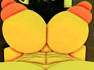 She learns to bounce on massive white cock in roblox