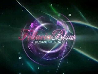 Beautiful blonde bedtime blowjob ends in hot cumshot