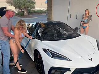 Kora Bell Angel Minx Duchess Coco Public Carwash Fuck
