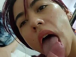 Sexy Latina Teen Blowjob Swallows Cum From Big Cock Stepbro