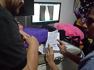 Peruvian Latina Doctor's Hardcore Hospital Fuck Turns Wild with Patient