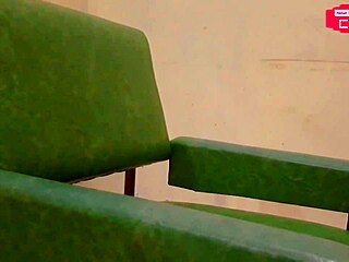 Horny Chinese Vixen Fingers Herself with Banana for Fans