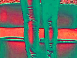 Brunette Whore Sucks Stranger's Ass Deep For Cash