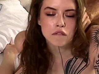 backstage i fuck tattoo model's tight ass hard