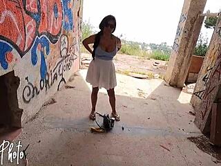 i fuck famous latina pornstar sheila ortega hard outdoors in abandoned house on street