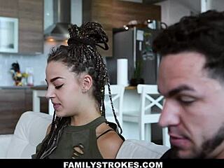 Peter Green Feeds Sloan Harper Monster Cock Deepthroat In Intense Session