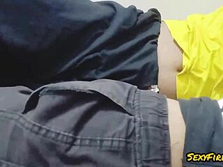 Office Boss's Girlfriend Fucked Doggystyle on Desk