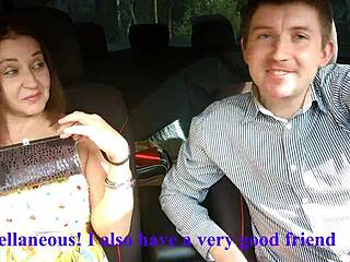 ever wonder how russian milf handles deepthroat harassment in taxi?