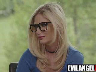 Naughty Secretaries Surrender To Aaron's Rock Candy Licious Desires