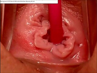 Filming her pink pussy close up until explosive squirting orgasm hits.